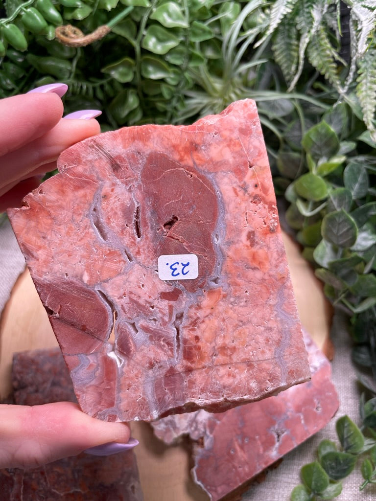 Petal Agate Slab