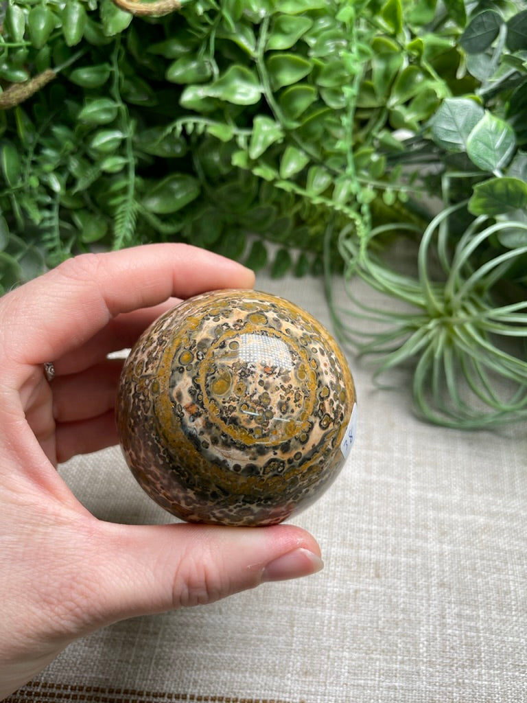 Leopard Skin Jasper Sphere