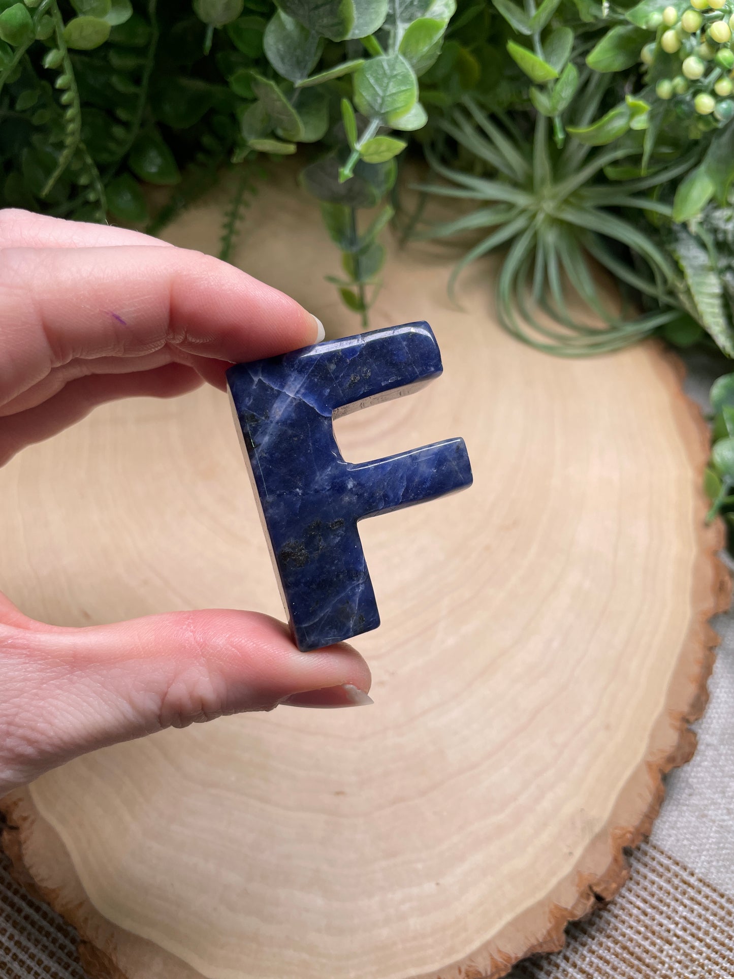 Crystal Letter "F"