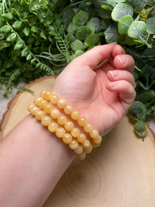 Yellow Calcite Bracelet