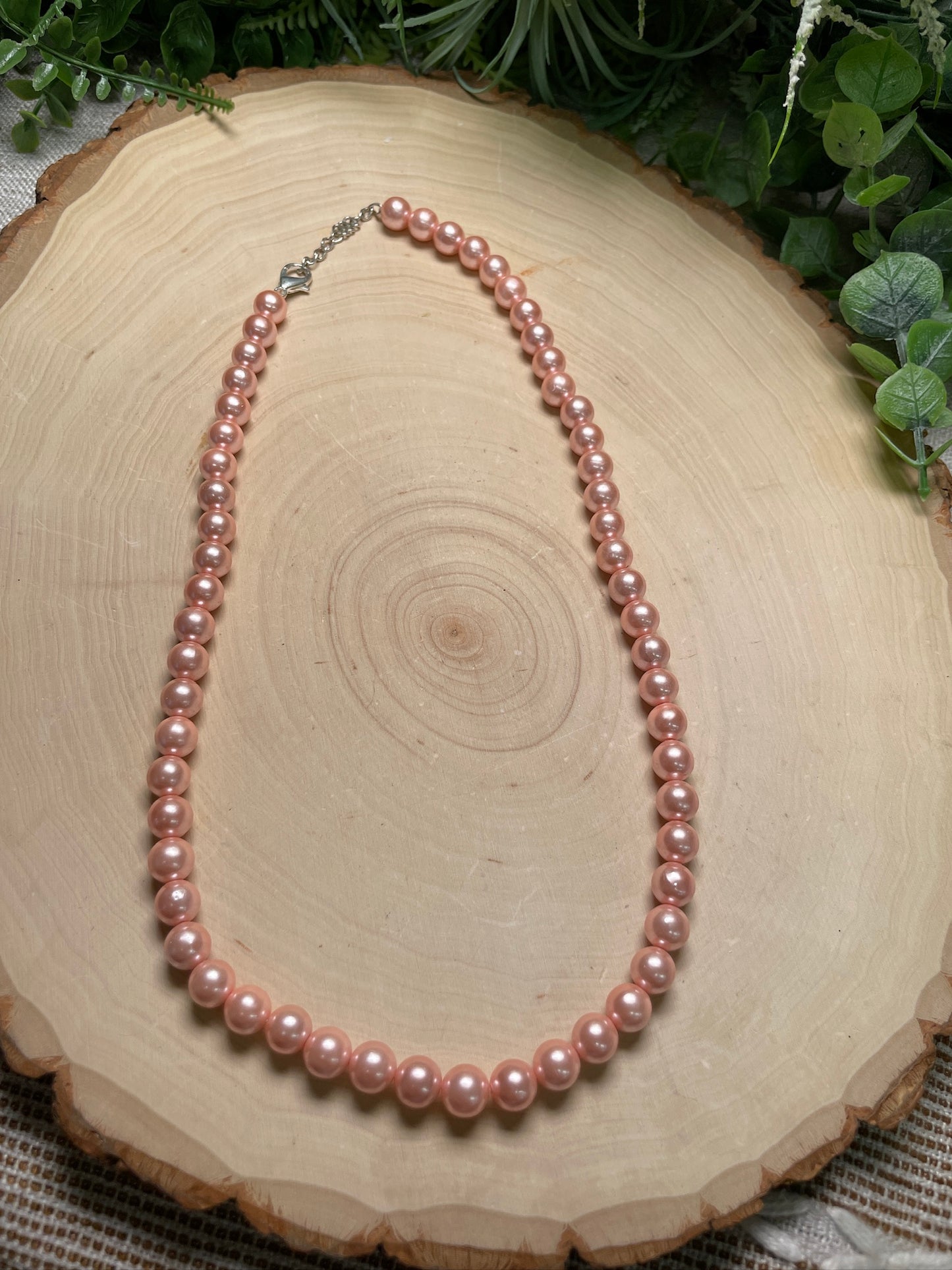 Faux Pearl Necklace