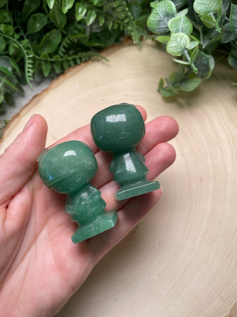 Green Aventurine Twin Stars from Hello Kitty