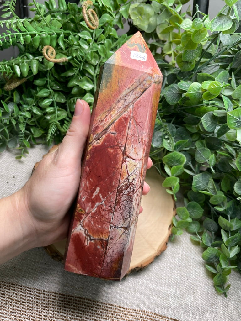 XL Mookaite Jasper Tower