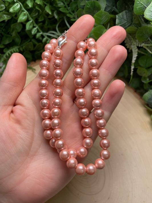 Faux Pearl Necklace