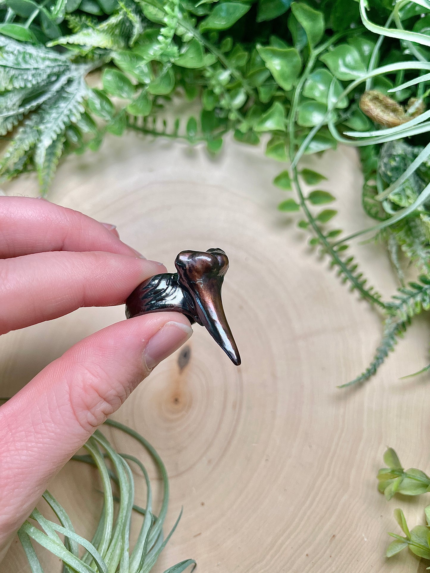 Shark's Tooth Ring Size 6.5