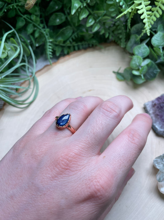 Blue Kyanite Ring Size 5.5