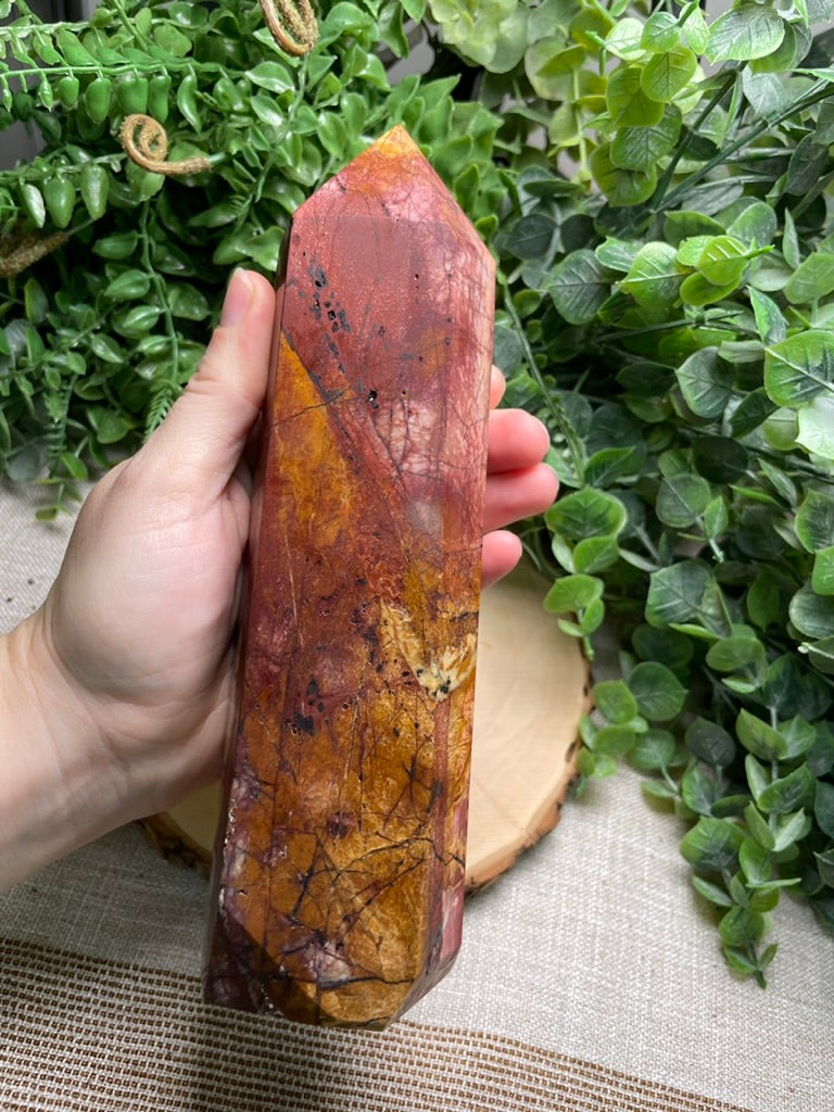 XL Mookaite Jasper Tower