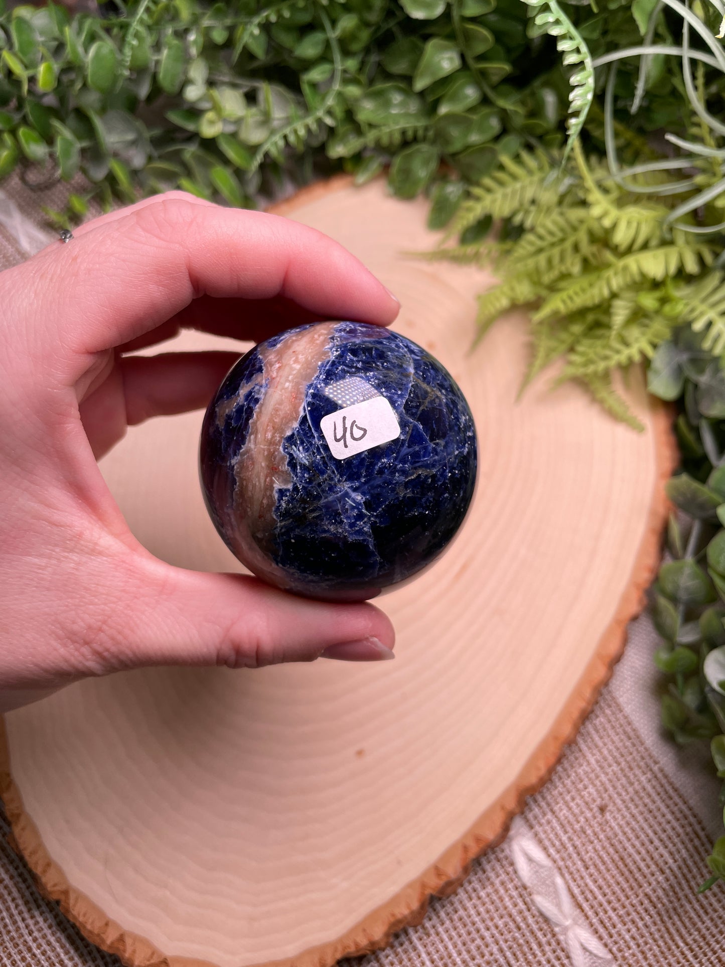 Sodalite Sphere