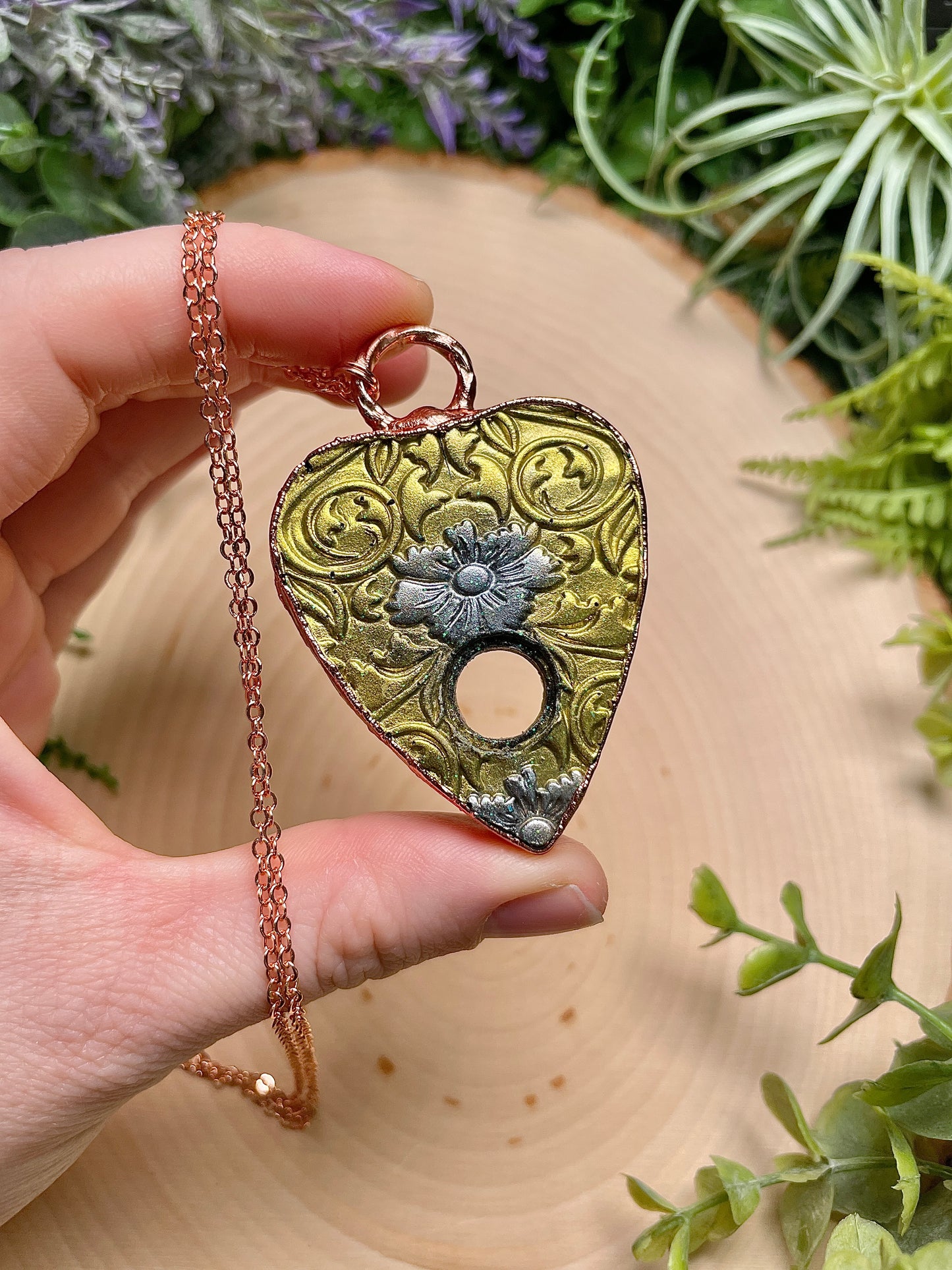 Golden Planchette Necklace