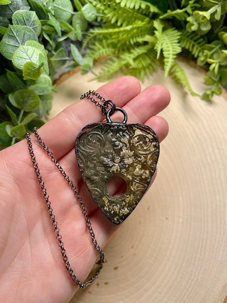 Resin Planchette Necklace