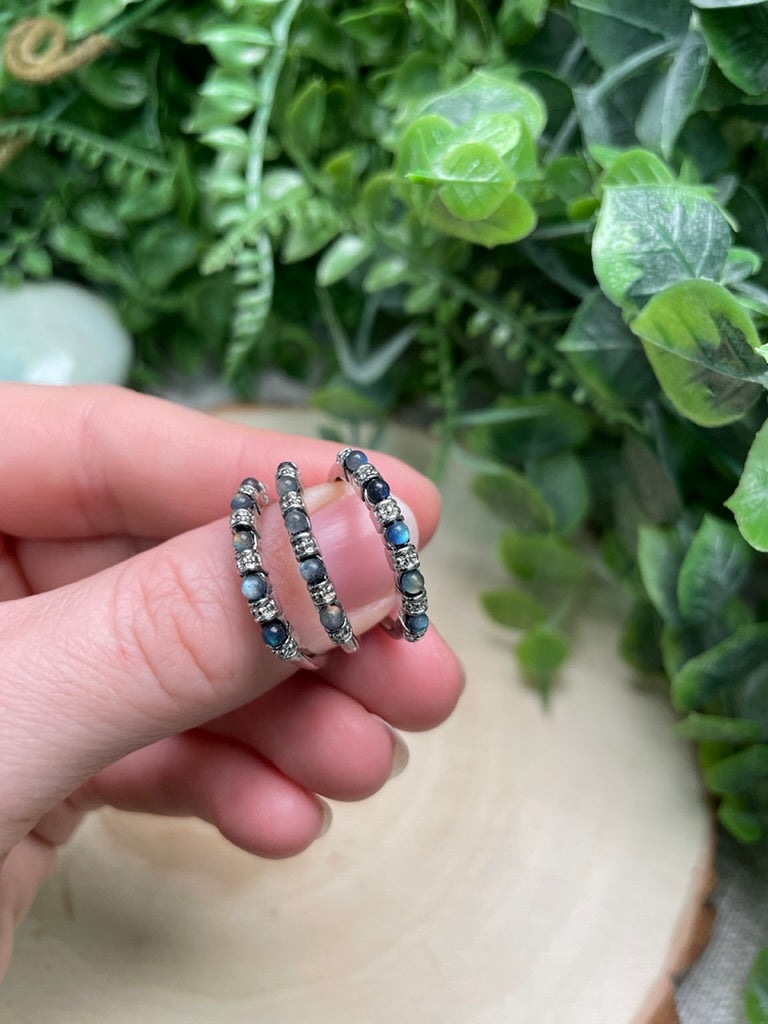 Labradorite Adjustable Ring