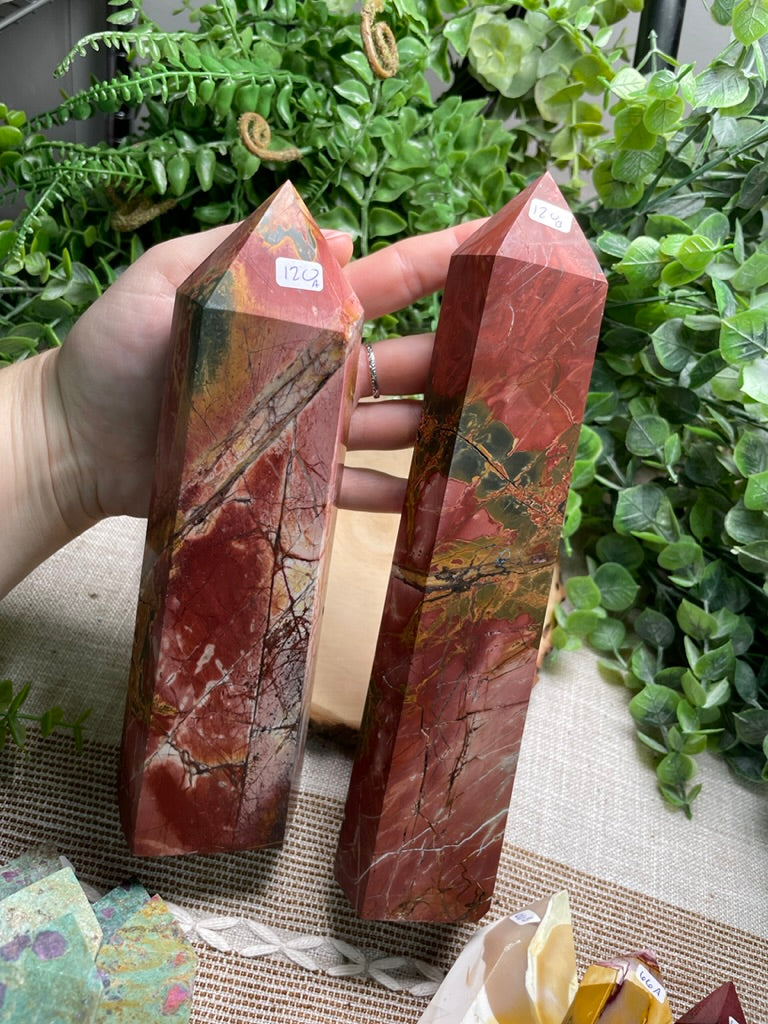 XL Mookaite Jasper Tower