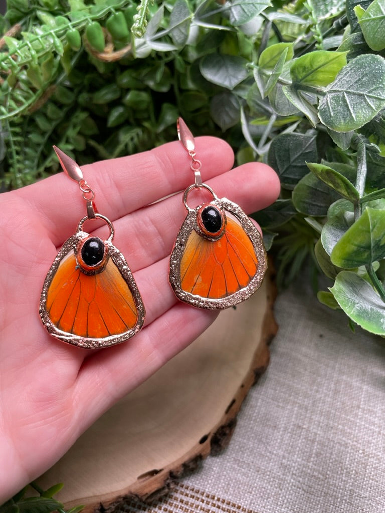 Pietersite Butterfly Wing Earrings