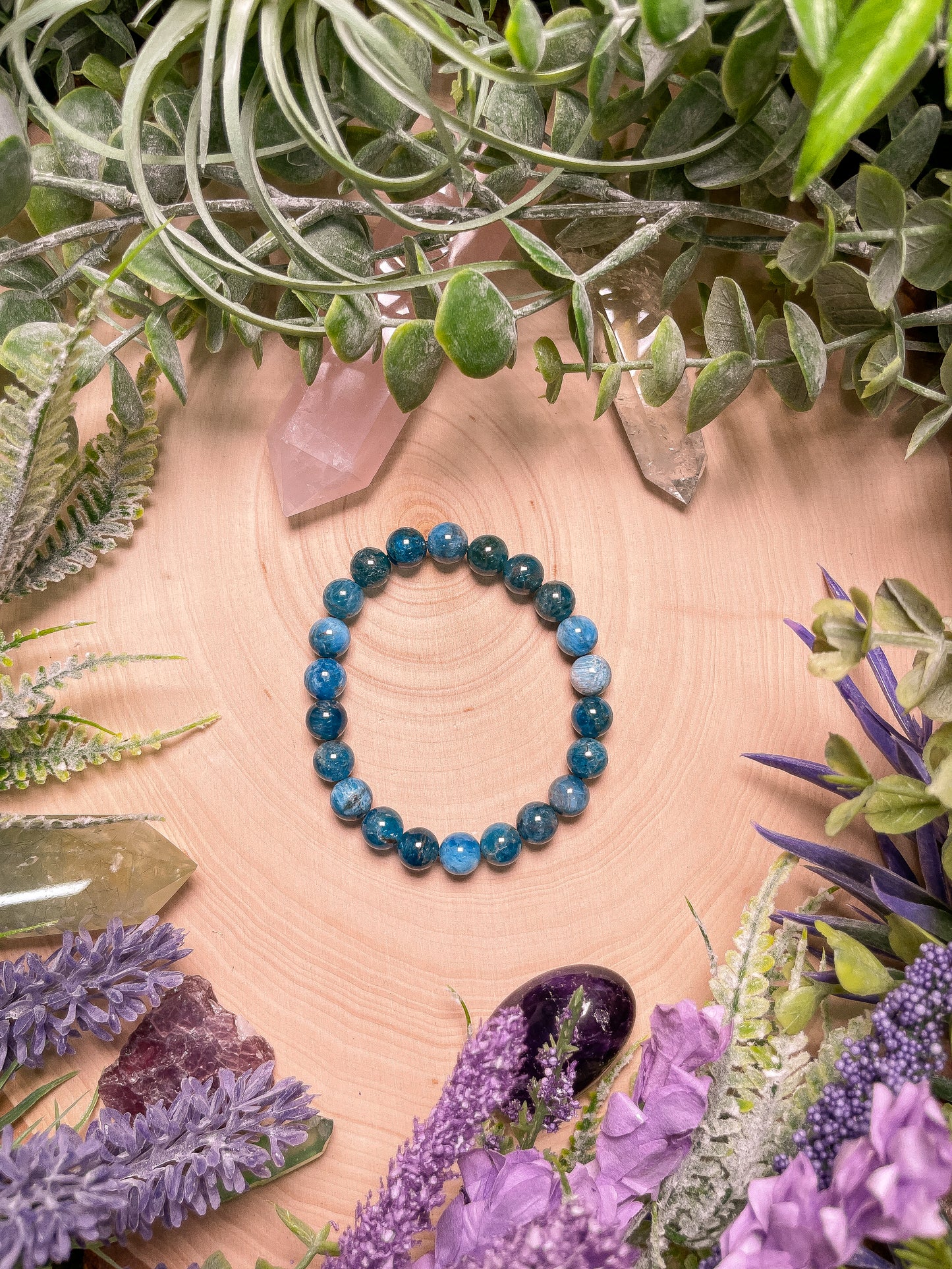 Blue Apatite Bracelet