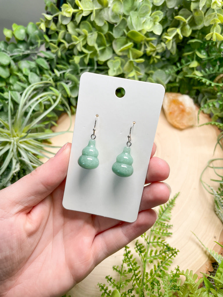 Crystal Gourd Earrings