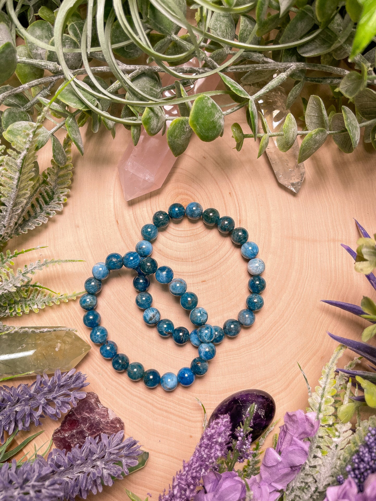 Blue Apatite Bracelet