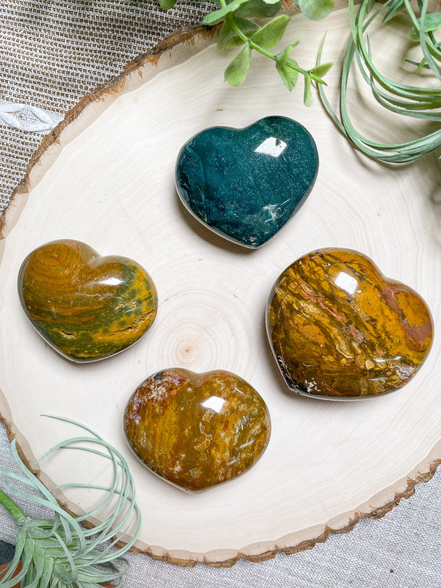 Ocean Jasper Heart