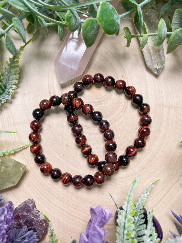 Red Tigers Eye Bracelet