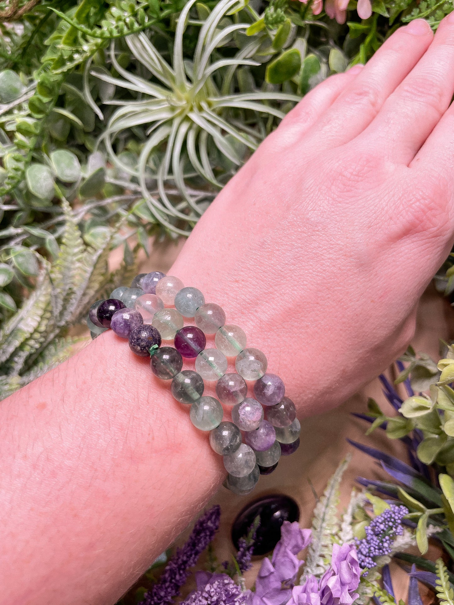 Rainbow Fluorite Bracelet