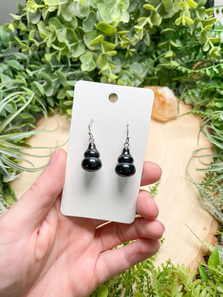 Crystal Gourd Earrings