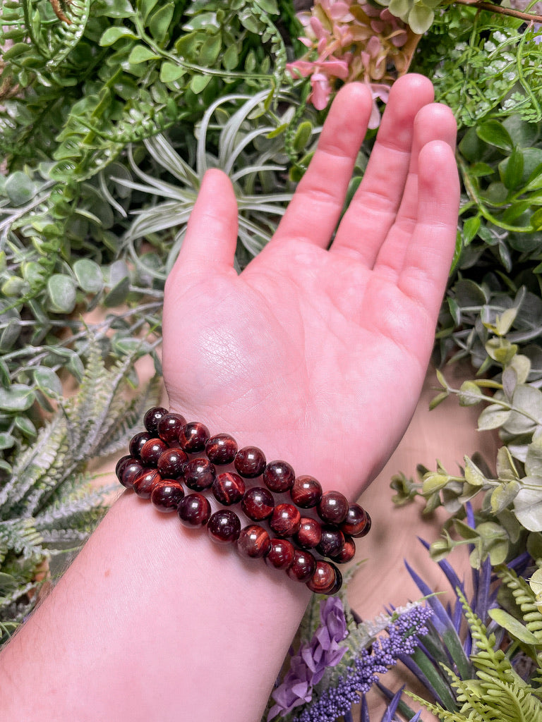 Red Tigers Eye Bracelet