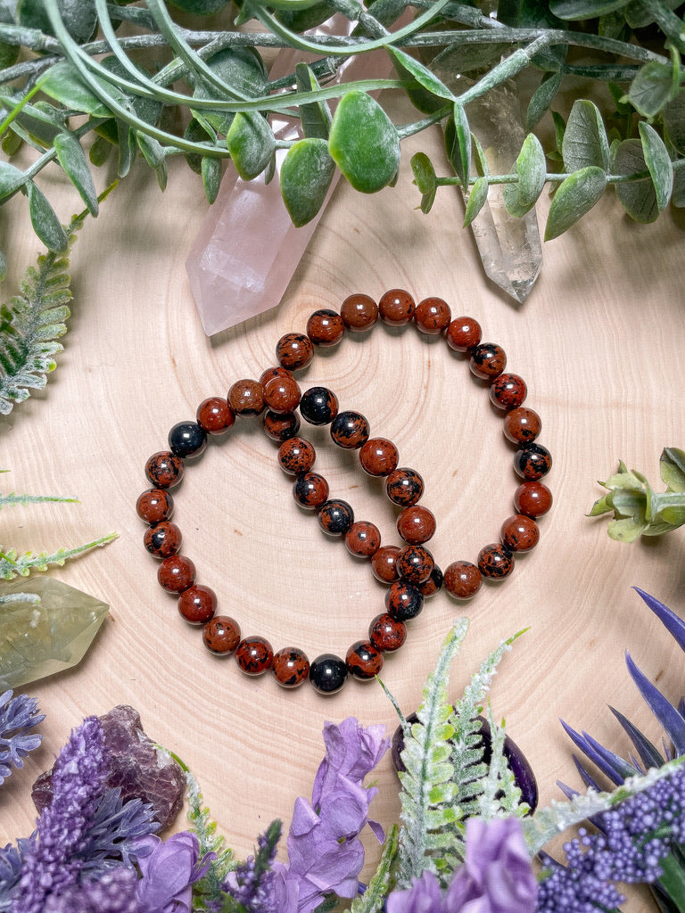 Red Obsidian Bracelet