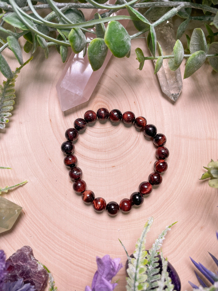 Red Tigers Eye Bracelet