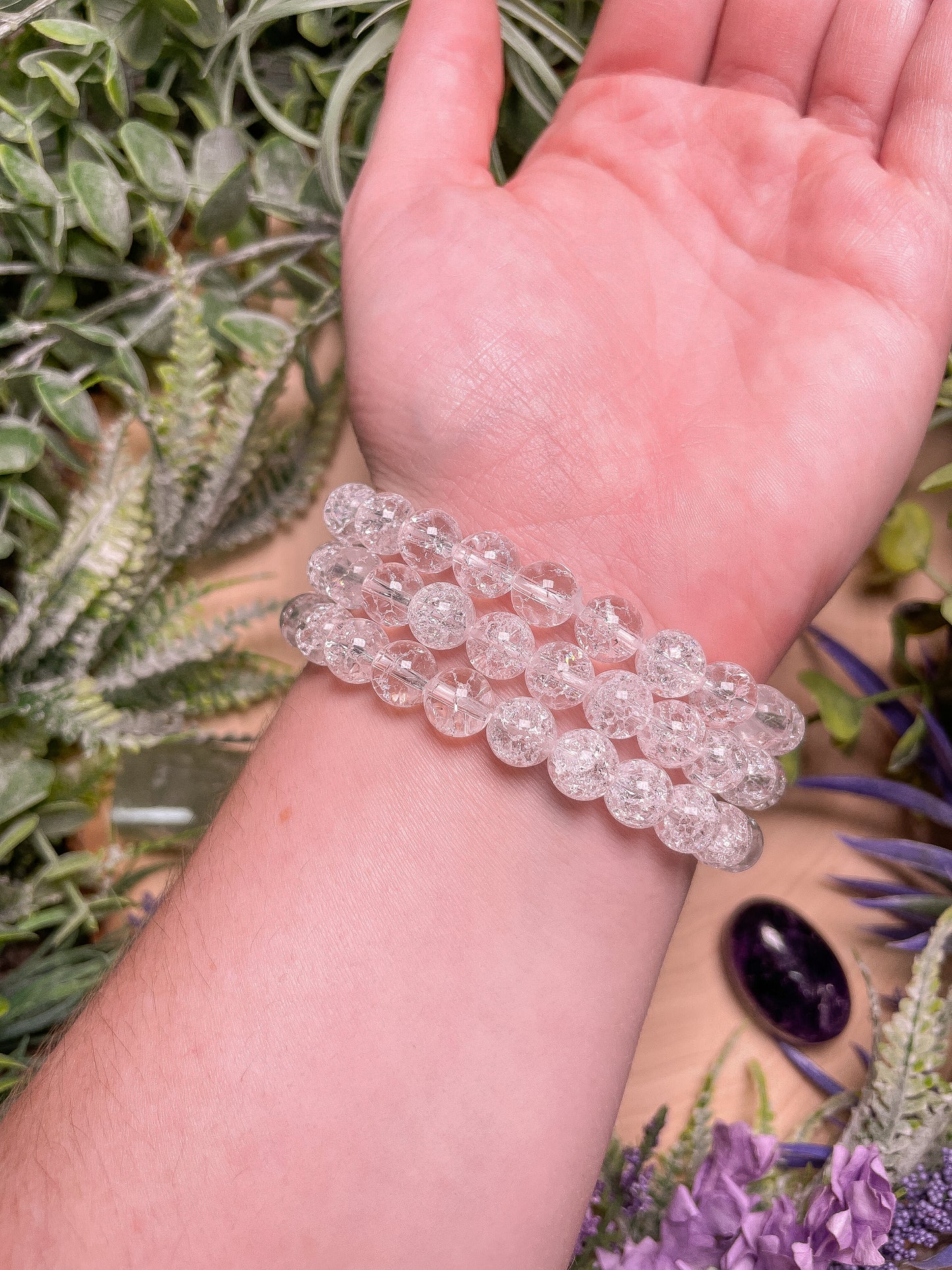 Crackle Quartz Bracelet