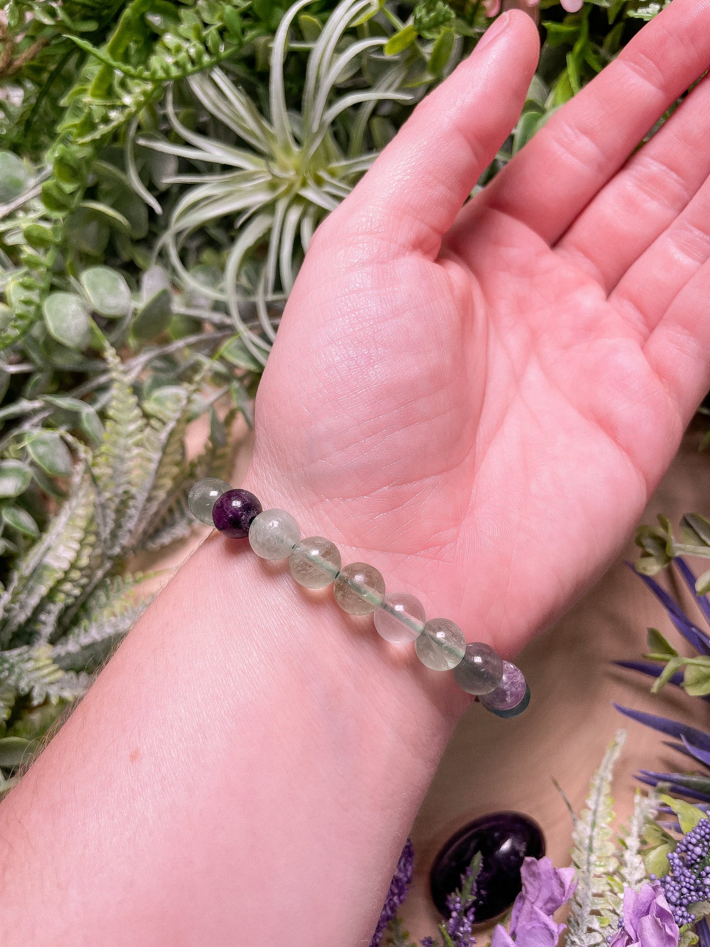 Rainbow Fluorite Bracelet