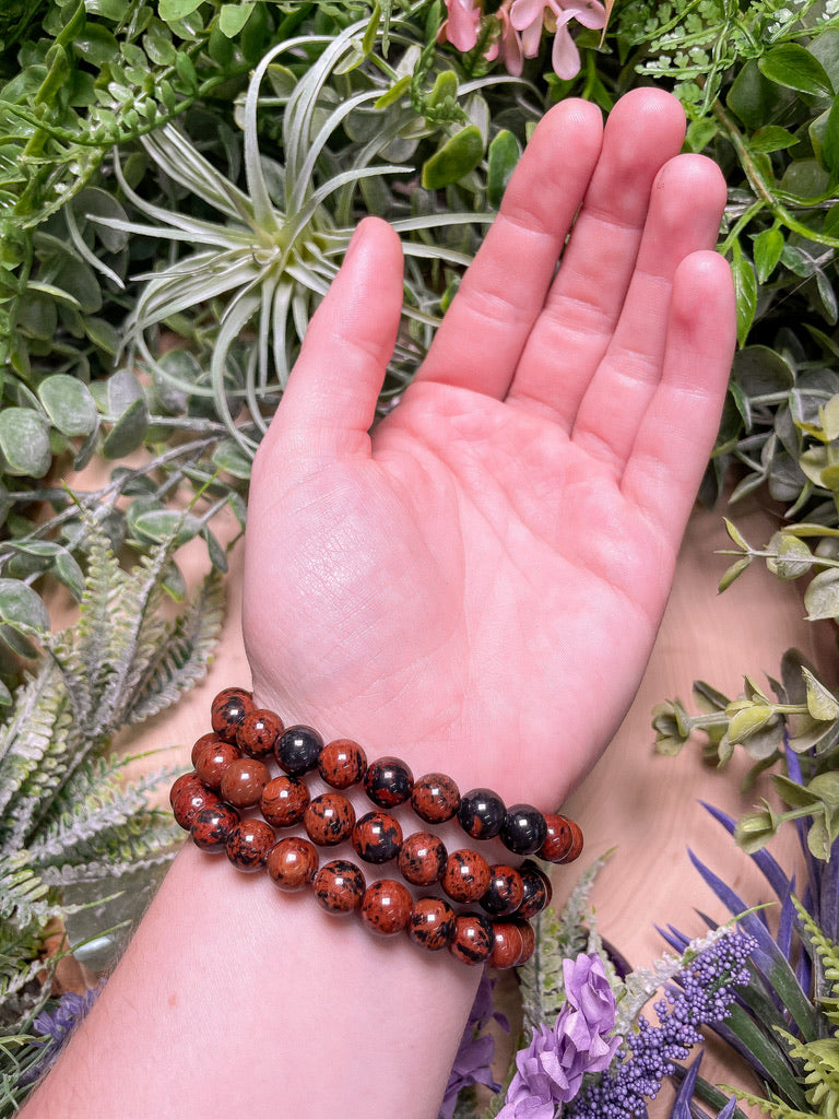 Red Obsidian Bracelet