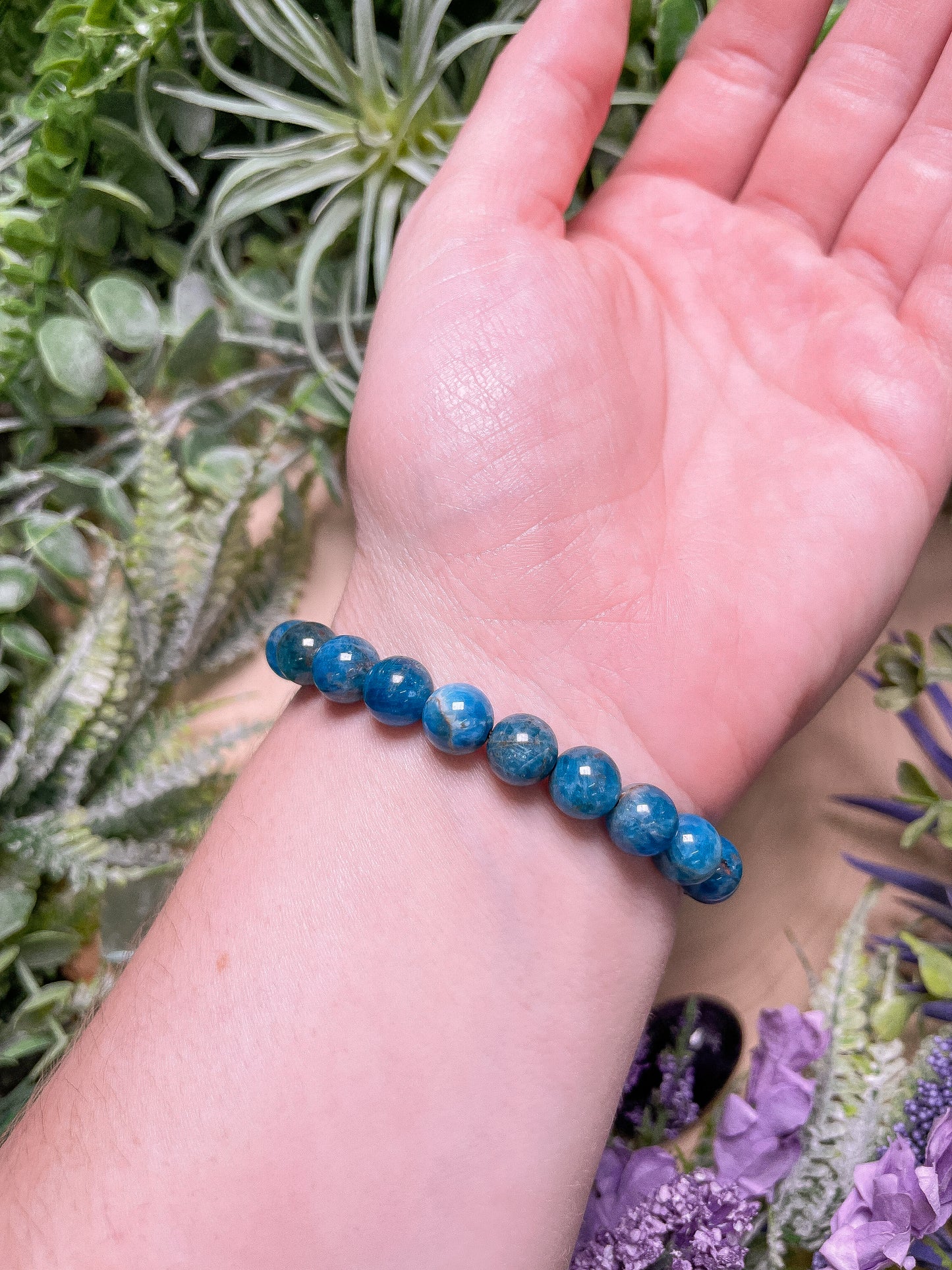 Blue Apatite Bracelet