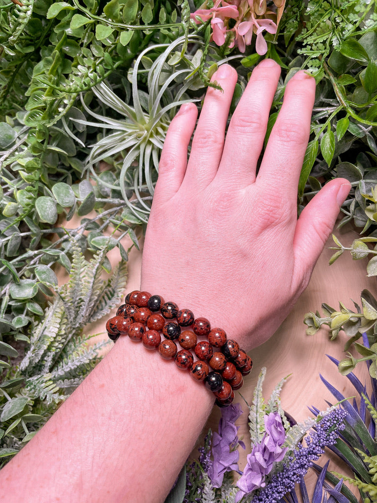 Red Obsidian Bracelet