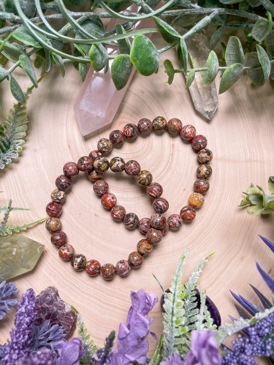 Leopard Skin Jasper Bracelet