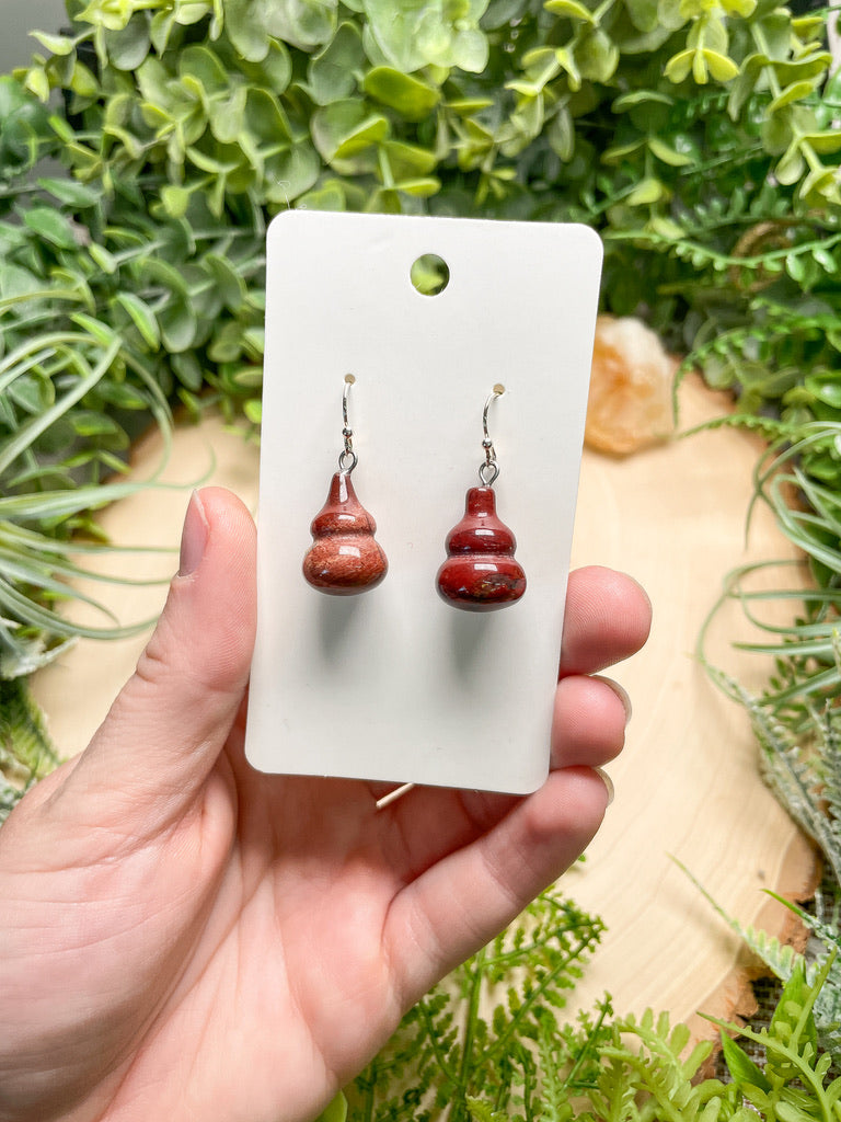 Crystal Gourd Earrings