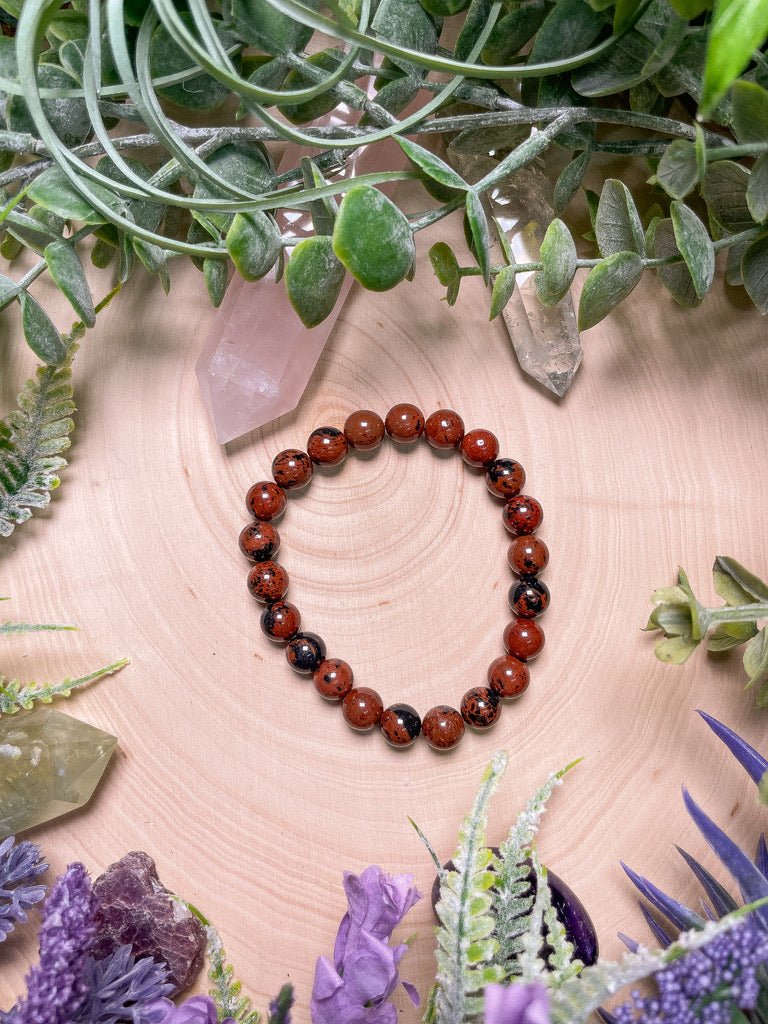 Red Obsidian Bracelet