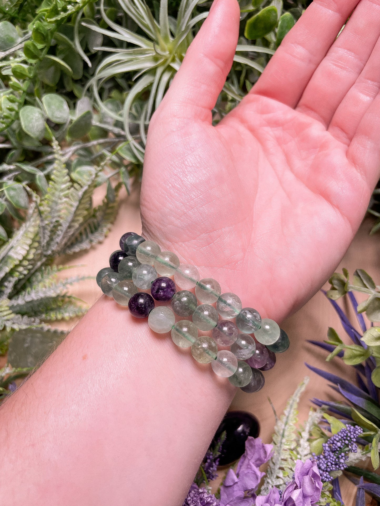 Rainbow Fluorite Bracelet