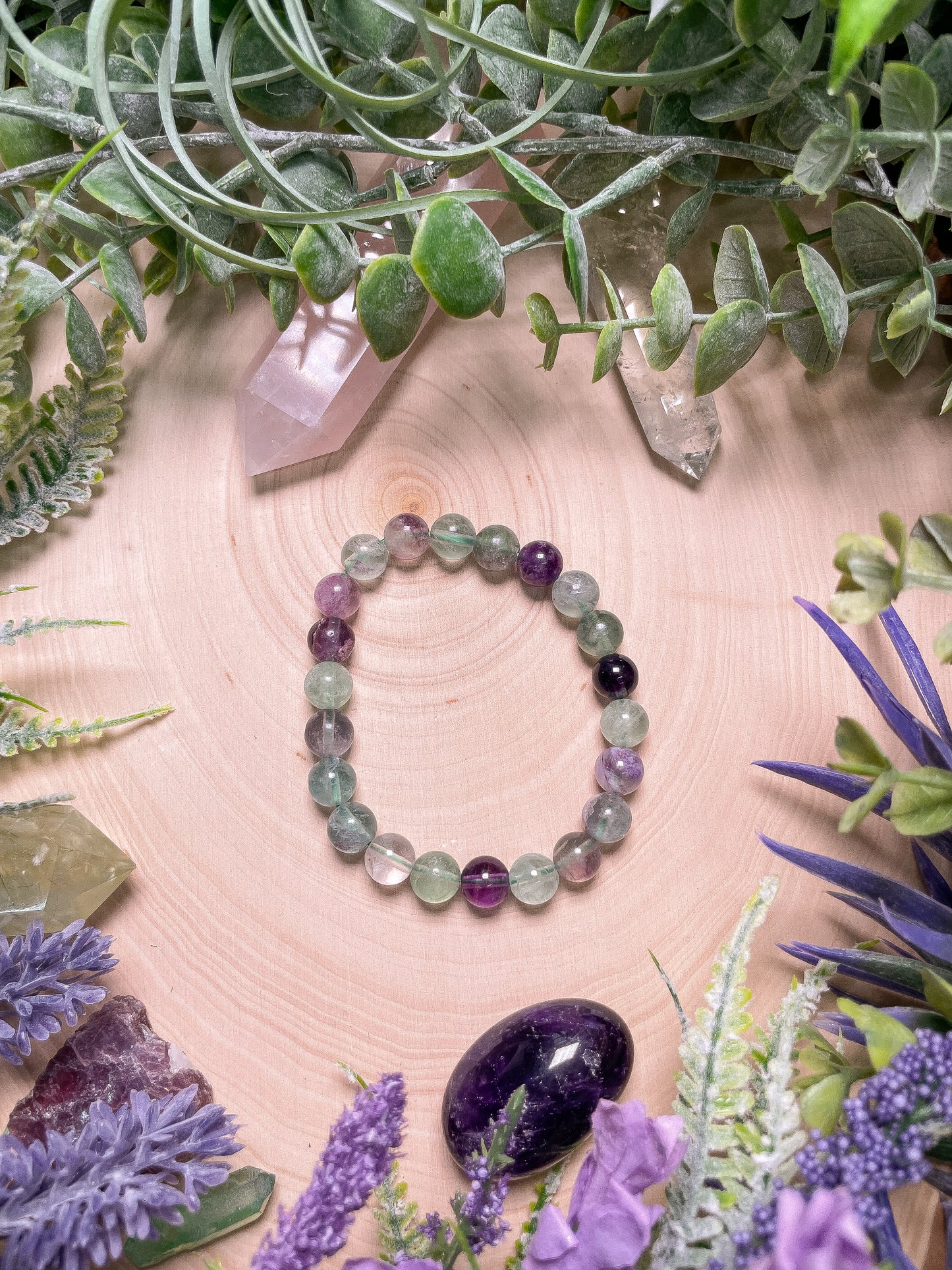 Rainbow Fluorite Bracelet