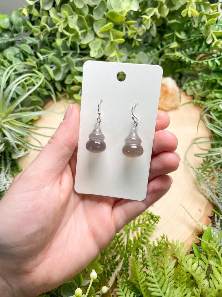 Crystal Gourd Earrings